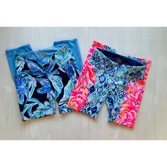 Lilly Pulitzer Women's Sz XS Luxletic Crop Legging Multicolor - Picture 10 of 10